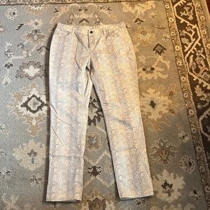 AZI Snake Print Pants